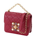 【中古】CHANEL シャネル マトラッセ チェーンショルダー 30番台 レディースバッグ ココマーク パール ビジュー クロスボディ 2WAY ショルダーバッ...