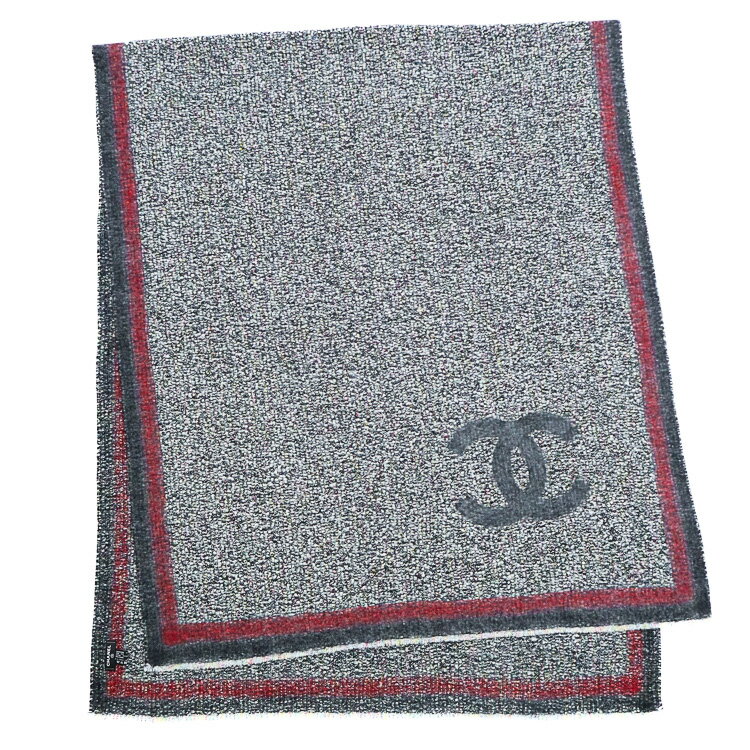 【25A♢マトラッセ柄CCロゴ】CHANEL *ストール 楽天市場】シャネル マトラッセ(レディースマフラー・ストール