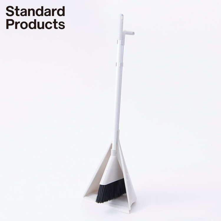 【Standard Products公式】ちりとりほうきセット | ちりとり ほうき セット 室内 コンパクト 掃除 床 シンプル 自立スタンダードプロダクツ スタプロ