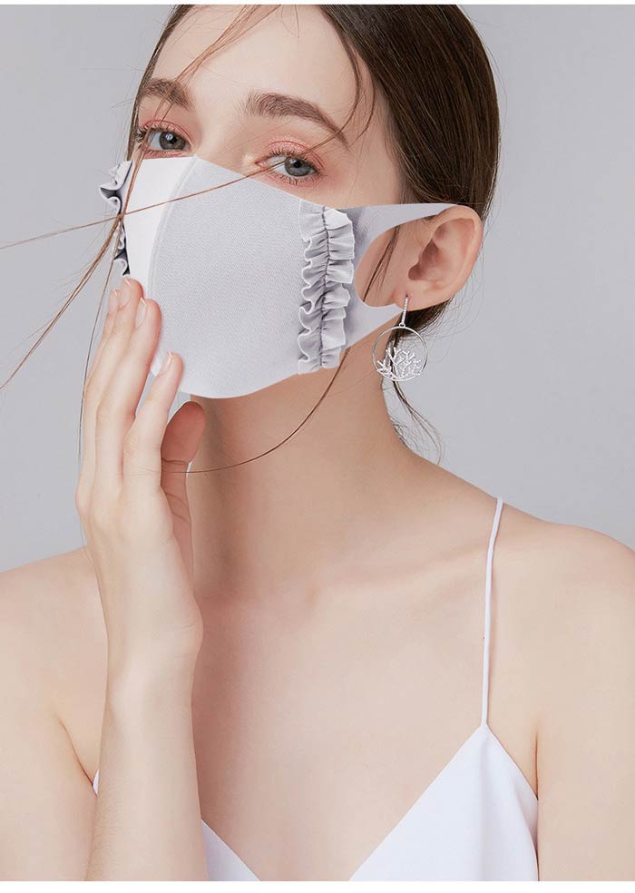 【3枚】夏用マスク 接触冷感マスク 夏 立体 大人用 3Dマスク 洗える ひんやり マスクおしゃれなマスク 繰り返し使える 伸縮性 飛沫対策 花粉対策 UVカットマスク冷感マスク 涼しい マスク 個別包装送料無料 新作 日焼け止 マスク