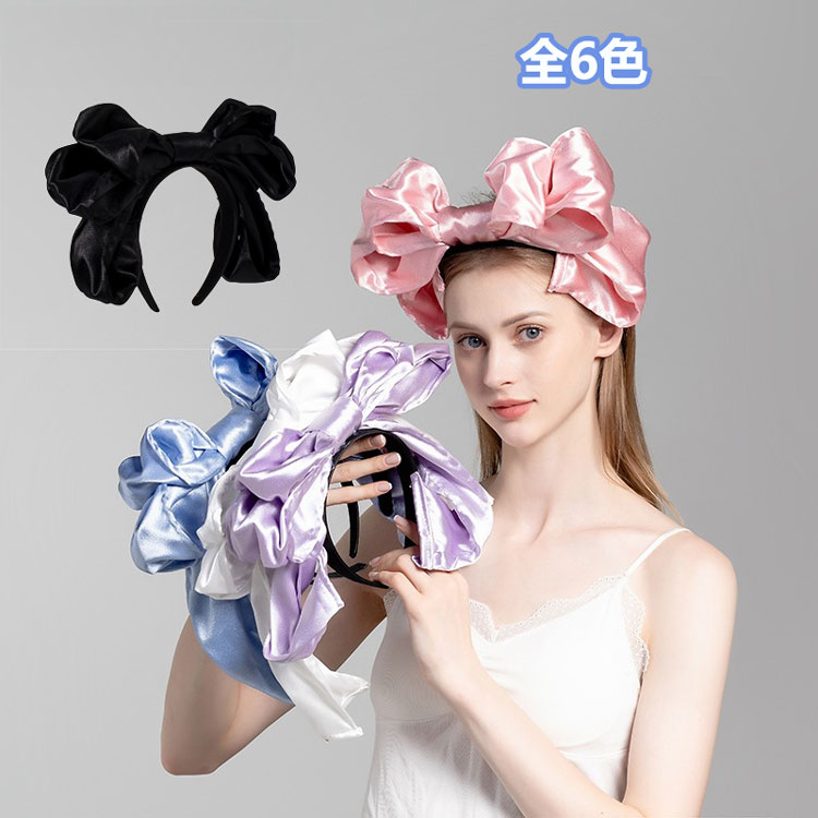 【送料無料】 痛くない カチューシャ リボン レディース 可愛いスタイル お洒落 カチューシャ ヘアアクセサリー 結婚式 二次会 発表会 姉妹 無地 髪飾りヘッ...