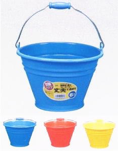 丈夫で長持ち！熱さ・寒さに強い！カラーバケツ　6L