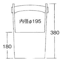 ステンレス手桶セット