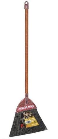 小さなゴミや砂埃まで掃き取れます名匠151　黒シダほうき　短柄