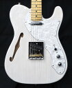 メーカー名 FUJIGEN(FGN) 商品名 -Neo Classic- NTE100MAHT White Blonde 特　徴 国産の名ブランド "FUJIGEN"。人気のNeo Classicシリーズより美しい1本が入荷しました！！ セミホロウ構造のアッシュ・ボディを採用したシンライン・スタイル。ホワイト・ブロンドにホワイトパールのピックガードが美しさを際立たせています。FUJIGENの代名詞 "サークルフレッティングシステム" や "コンパウンドラディアス指盤" を採用。ネックジョイントのプレートとスクリューにはステンレスを採用し、共振性と立ち上がりの速さを確保。この価格でここまで追い込んだ作りを擁したモデルもなかなかありません。作りの良さもさすがFUJIGENです！！ ※1点限りの在庫につき、完売の際は何卒ご了承下さい。 ※他サイト・店頭販売も行っております為、入れ違いで完売の際は何卒ご了承下さい。 ※商品画像の色や見え方は、ご利用のパソコン環境により実物と多少異なる場合がございますので、予めご了承ください。 ＜SPECIFICATION＞ BODY : Ash NECK : Maple U-Shape FINGERBOARD : Maple SCALE : 648 mm FRETS : 22F / Nickel-Medium / C.F.S. TUNERS : GOTOH SD91-05M MG BRIDGE : FGN TP-T6B Brass Saddles PICK UP : (Neck)FGN 52T-HOT PICK UP : (Bridge)FGN 52T-HOT CONTROLS : 1Volume, 1Tone, 3Way Lever SW WEIGHT : 約2.870g ご注意 ・商品画像の色や見え方は、ご利用のパソコン環境により実物と多少異なる場合がございますので、予めご了承ください。 ・商品は複数の店舗で販売しておりますのでご注文いただいた商品であっても、品切れの場合もまれにございますので、予めご了承ください。