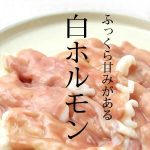 焼肉用白ホルモン（国産牛小腸） 200g／味噌たれ付き