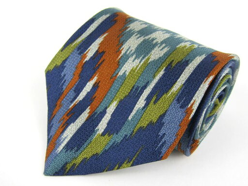 ミッソーニ ブランドネクタイ 総柄 シルク 日本製 イタリア生地 CRAVATTE メンズ マルチカラー Missoni 【中古】 ミッソーニ ブランドネクタイ 総柄 シルク 日本製 イタリア生地 CRAVATTE メンズ マルチカラー Missoni 【中古】