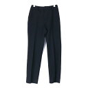 バンヤードストーム テーパードパンツ ロングパンツ センタープレス ストレッチ ボトムス 黒 レディース 1サイズ ブラック BARNYARDSTORM 【中古...