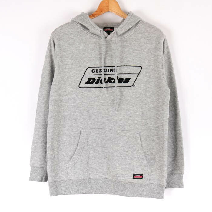 ディッキーズ ロゴパーカー 長袖 カンガルーポケット スウェット スエット トップス メンズ Mサイズ グ..