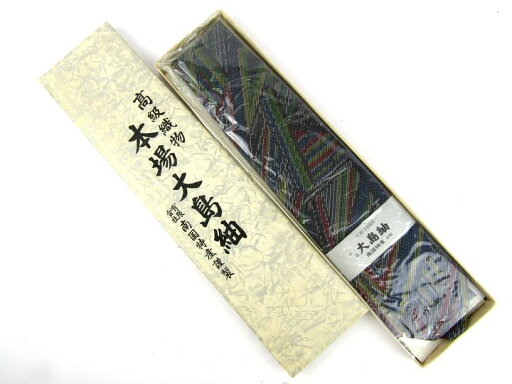 大島紬 ネクタイ 総柄 和柄 シルク 南国特産謹製 日本製 西陣織 未使用品 メンズ マルチカラー OSHIMATUMUGI 【中古】 大島紬 ネクタイ 総柄 和柄 シルク 南国特産謹製 日本製 西陣織 未使用品 メンズ マルチカラー OSHIMATUMUGI 【中古】