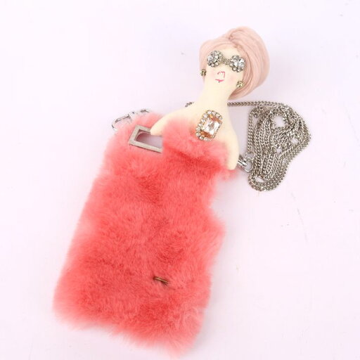 デモデ スマホケース ショルダーチェーン付 MADAME P マダム ドール 人形 携帯 アクセサリー レディース ピンク DEMODEE 【中古】 デモデ スマホケース ショルダーチェーン付 MADAME P マダム ドール 人形 携帯 アクセサリー レディース ピンク DEMODEE 【中古】