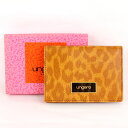 ウンガロ カードケース 未使用 牛革 レザー ヒョウ柄 日本製 ブランド 小物 レディース ブラウン emanuel ungaro 【中古】(4)