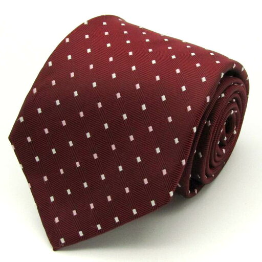 シンプルフレーズクラバット ブランド ネクタイ 小紋柄 メンズ レッド SIMPLE PHRASE CRAVAT 【中古】 シンプルフレーズクラバット ブランド ネクタイ 小紋柄 メンズ レッド SIMPLE PHRASE CRAVAT 【中古】