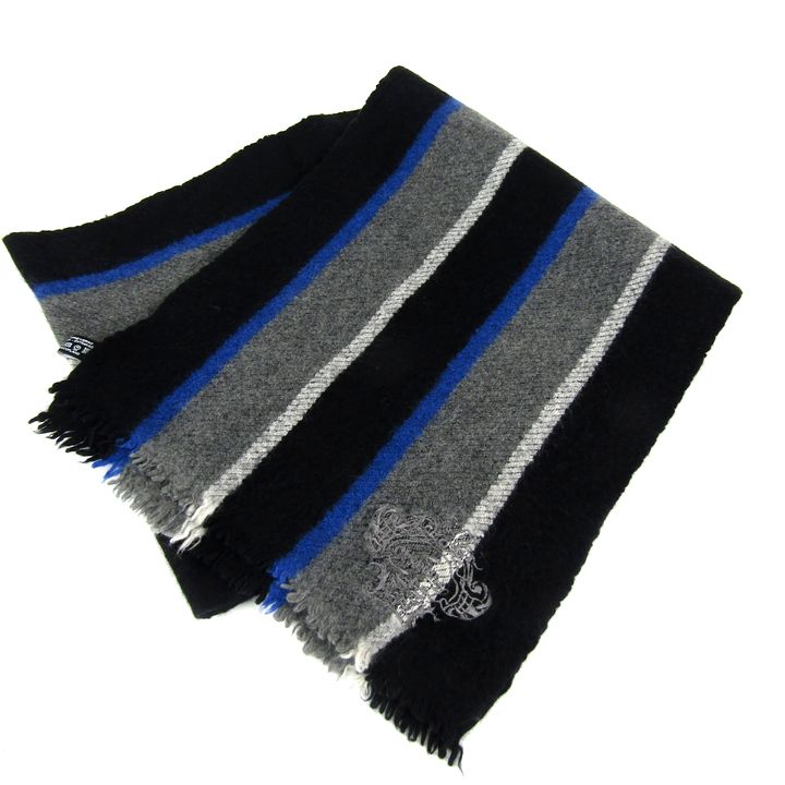 【全品39％OFFクーポン配布中】オロビアンコ マフラー ストライプ柄 フリンジ ウール100％ ブランド 小..