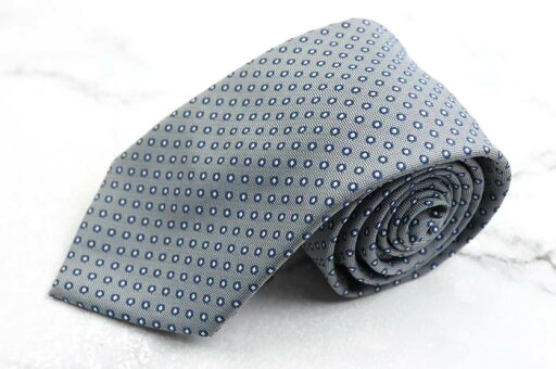 シンプルフレーズクラバット ブランド ネクタイ ドット 総柄 メンズ グレー SIMPLE PHRASE CRAVAT 【中古】 シンプルフレーズクラバット ブランド ネクタイ ドット 総柄 メンズ グレー SIMPLE PHRASE CRAVAT 【中古】