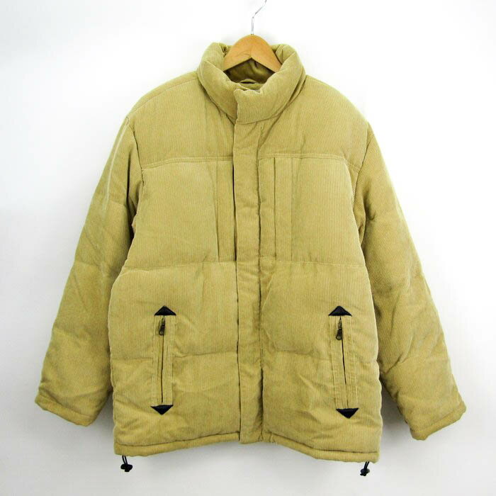 ビバリーヒルズポロクラブ ブルゾン ジャケット アウター メンズ Mサイズ ベージュ BEVERLY HILLS POLO CLUB 【中古】