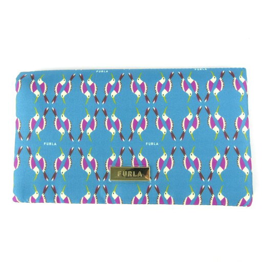 フルラ マスクケース 未使用 抗ウイルス加工 ポーチ マルチケース ブランド レディース ブルー Furla 【中古】 フルラ マスクケース 未使用 抗ウイルス加工 ポーチ マルチケース ブランド レディース ブルー Furla 【中古】