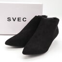 シュベック ブーティ 未使用 靴 シューズ 黒 レディース 37サイズ ブラック SVEC 【中古】(4)