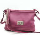 ラドリー ショルダーバッグ レザー ドッグチャーム テリア 斜め掛け ブランド 鞄 カバン レディース ワインレッド RADLEY 【中古】