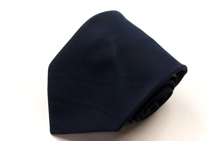 エスケイ ブランド ネクタイ ストライプ柄 メンズ ネイビー ESKAY 【中古】