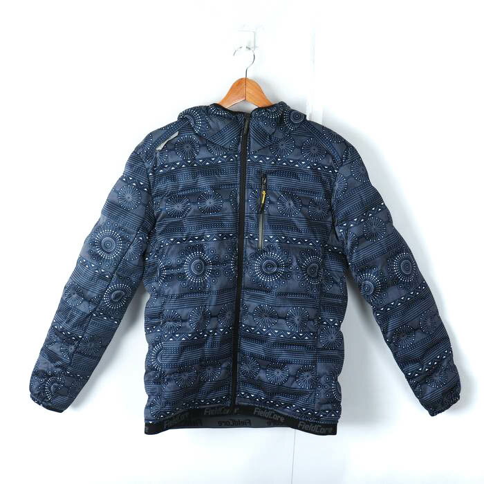 ワークマン ナイロンジャケット アウター 作業服 ブルゾン FieldCore メンズ LLサイズ ブルー WORK MAN 【中古】