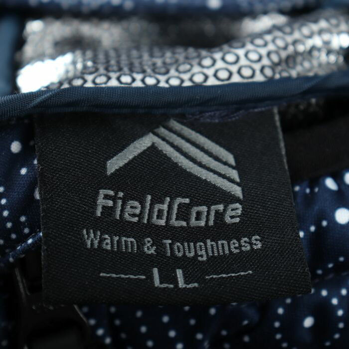 ワークマン ナイロンジャケット アウター 作業服 ブルゾン FieldCore メンズ LLサイズ ブルー WORK MAN 【中古】