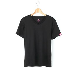 ルコックスポルティフ 半袖Tシャツ 無地 袖ロゴ スポーツウエア メンズ Lサイズ ブラック le coq sportif 【中古】