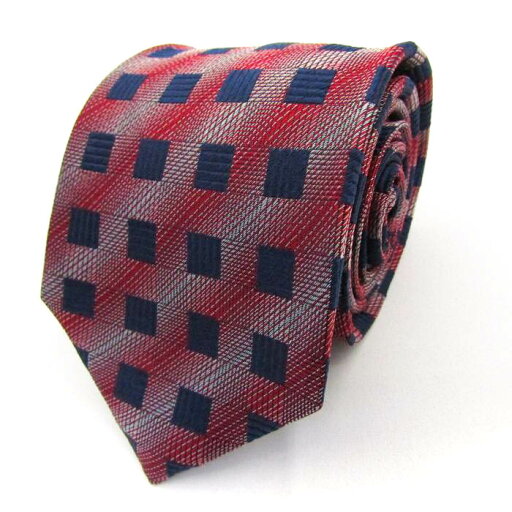 アンドリューズタイ ブランド ネクタイ ストライプ柄 格子柄 シルク イタリア製 PO メンズ ワインレッド Andrew's Ties 【中古】 アンドリューズタイ ブランド ネクタイ ストライプ柄 格子柄 シルク イタリア製 PO メンズ ワインレッド Andrew's Ties 【中古】