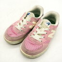 ニューバランス スニーカー ローカット KT300ROI シューズ 靴 キッズ 女の子用 15.5サイズ ピンク NEW BALANCE 【中古】(4)