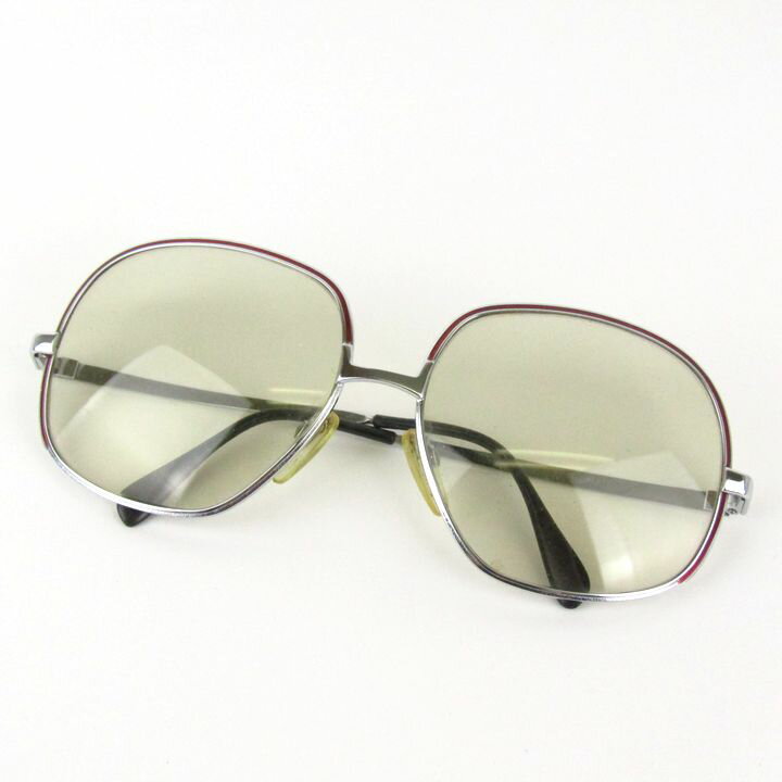 ローデンストック メガネ 眼鏡 度有 フルリム フレーム ブランド アイウェア メンズ シルバー Rodenstock 【中古】