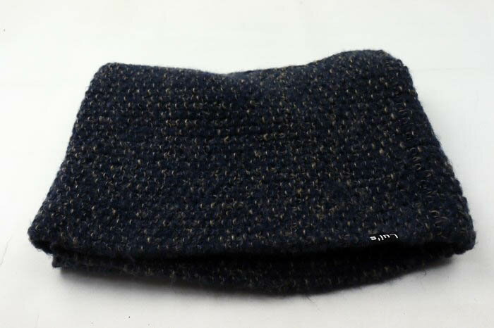 ルイス スヌード ネックウォーマー ブランド 小物 メンズ ネイビー Lui's 【中古】