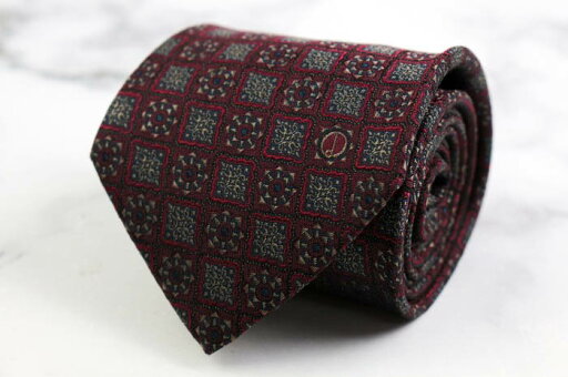 ダンヒル ブランド ネクタイ シルク 小紋柄 総柄 PO メンズ パープル Dunhill 【中古】 ダンヒル ブランド ネクタイ シルク 小紋柄 総柄 PO メンズ パープル Dunhill 【中古】