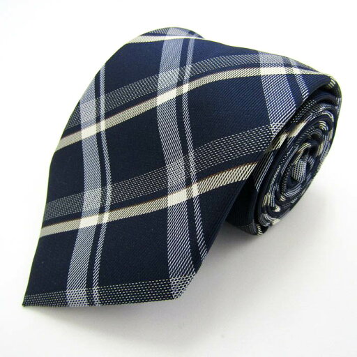 シンプルフレーズクラバット ブランド ネクタイ チェック柄 PO メンズ ネイビー SIMPLE PHRASE CRAVAT 【中古】 シンプルフレーズクラバット ブランド ネクタイ チェック柄 PO メンズ ネイビー SIMPLE PHRASE CRAVAT 【中古】