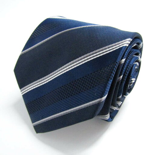 シンプルフレーズクラバット ブランド ネクタイ ストライプ柄 PO メンズ ネイビー SIMPLE PHRASE CRAVAT 【中古】 シンプルフレーズクラバット ブランド ネクタイ ストライプ柄 PO メンズ ネイビー SIMPLE PHRASE CRAVAT 【中古】