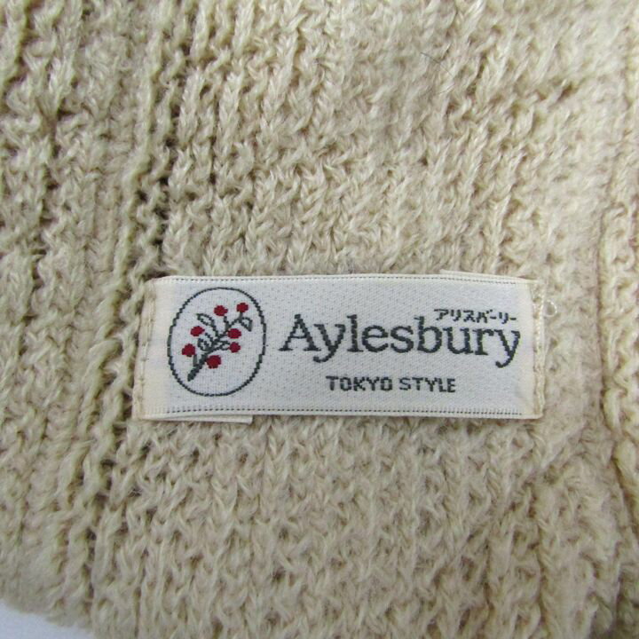 アリスバリー マフラー ファー ブランド 小物 レディース ベージュ× Aylesbury 【中古】