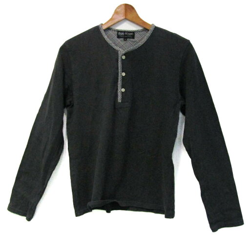 ビームス 長袖Tシャツ ヘンリーネック トップス メンズ Mサイズ グレー系 BEAMS 【中古】 ビームス 長袖Tシャツ ヘンリーネック トップス メンズ Mサイズ グレー系 BEAMS 【中古】