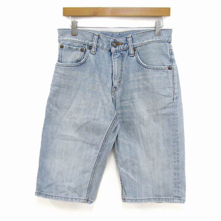 エドウィン デニムショートパンツ ジーンズ ボトムス メンズ 28サイズ ライトブルー EDWIN 【中古】