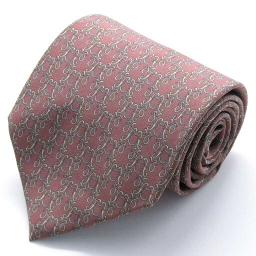 アクアスキュータム ブランド ネクタイ 総柄 パネル柄 シルク 日本製 PO メンズ ワインレッド Aquascutum 【中古】 アクアスキュータム ブランド ネクタイ 総柄 パネル柄 シルク 日本製 PO メンズ ワインレッド Aquascutum 【中古】