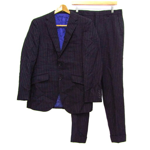 スタイル アンド モア スーツ セットアップ 上下セット INTER MODA ジャケット パンツ 記名有 メンズ フリーサイズ ブラック系 STYLE&MORE 【中古】 スタイル アンド モア スーツ セットアップ 上下セット INTER MODA ジャケット パンツ 記名有 メンズ フリーサイズ ブラック系 STYLE&MORE 【中古】