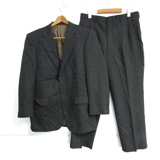 全日本新服工業組合 スーツ セットアップ 上下セット ウール メンズ 96AB5サイズ ブラック ZENNIHON 【中古】 全日本新服工業組合 スーツ セットアップ 上下セット ウール メンズ 96AB5サイズ ブラック ZENNIHON 【中古】