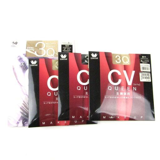 ワコール ストッキング 4点セット 未使用 CV JM-Lサイズ ブランド まとめて レディース Wacoal 【中古】 ワコール ストッキング 4点セット 未使用 CV JM-Lサイズ ブランド まとめて レディース Wacoal 【中古】