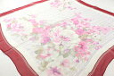 ニナリッチ スカーフ 花柄 シルク ブランド 小物 レディース レッド系 NINA RICCI 【中古】