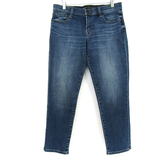 セオリーリュクス デニムパンツ ボトムス ストレッチジーンズ JBRAND レディース 28サイズ ブルー theory luxe 【中古】