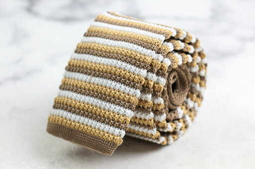 ブリックハウス ブランド ネクタイ ニットタイ ボーダー柄 PO メンズ ベージュ BRICK HOUSE 【中古】 ブリックハウス ブランド ネクタイ ニットタイ ボーダー柄 PO メンズ ベージュ BRICK HOUSE 【中古】