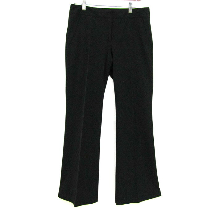 セオリー パンツ ボトムス ストレッチ 日本製 大きいサイズ レディース 4サイズ ブラック theory 【中古】