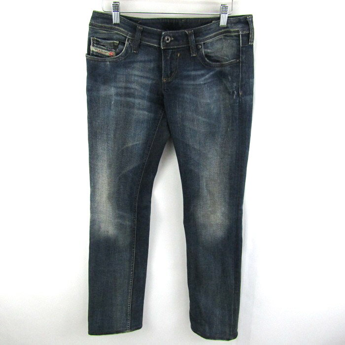 ディーゼル デニムパンツ ボトムス ストレッチジーンズ レディース W27 L32サイズ ブルー DIESEL 【中古】