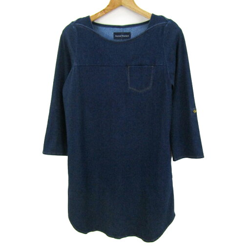 ジャーナルスタンダード チュニック シャツ トップス 長袖Tシャツ レディース Sサイズ ネイビー JOURNAL STANDARD 【中古】 ジャーナルスタンダード チュニック シャツ トップス 長袖Tシャツ レディース Sサイズ ネイビー JOURNAL STANDARD 【中古】