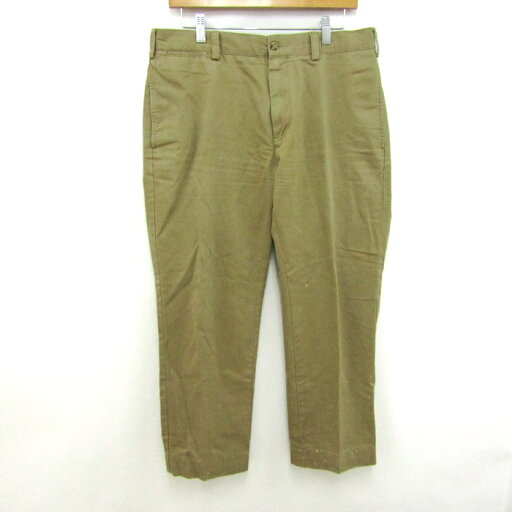 ポロラルフローレン チノパンツ ボトムス コットン メンズ 34/32 175/88Aサイズ ベージュ POLO RALPH LAUREN 【中古】 ポロラルフローレン チノパンツ ボトムス コットン メンズ 34/32 175/88Aサイズ ベージュ POLO RALPH LAUREN 【中古】