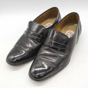 マレリ— ローファー スリッポン 幅広 3E ブランド シューズ 靴 日本製 黒 メンズ 25サイズ ブラック MARELLI 【中古】