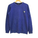 ポールスミス ジーンズ スウェット トレーナー トップス レディース Sサイズ ネイビー Paul Smith jeans 【中古】